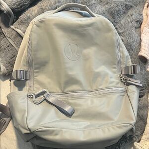 lululemon athletica Light Gray / silver 22L crew Backpack